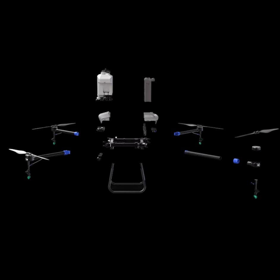 Spruzzatore agricolo con controllo di volo GPS ad alta precisione dotato di componenti principali Ingranaggio motore pompa motore