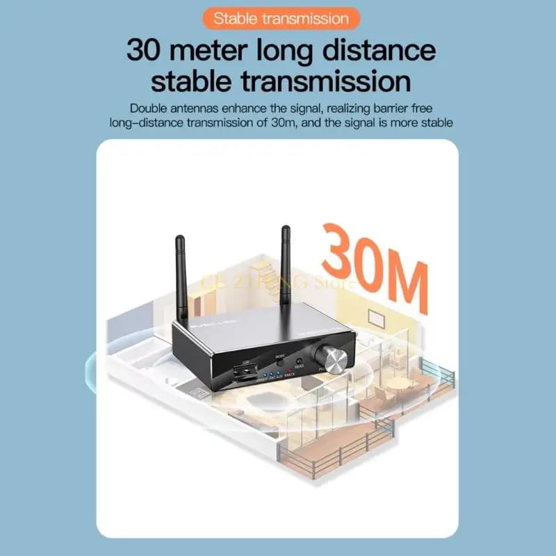 E56B 6 in 1 BT Ricevitore Transmitter ottico Ottico da 3,5 mm Music Adapter Wireless Adapter Disk Card Player DAC DAC