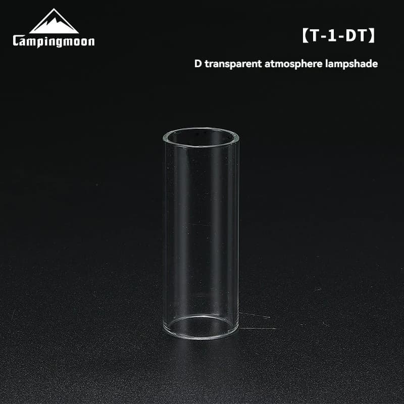 CAMPINGMOON T-1-DK T-1-DH Lampada a Gas per Campeggio all'Aperto con Paralume in Vetro Resistente alle Temperature