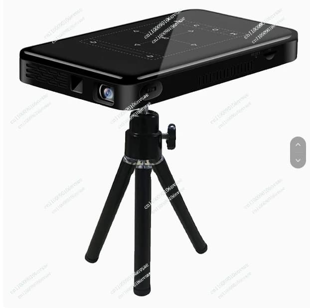 Mini proiettore DLP portatile 4K 100 ANSI lumen 2GB 16GB Android 9.0 Amlogic T972 BT5.0 Proiettore video LED per Home Cinema