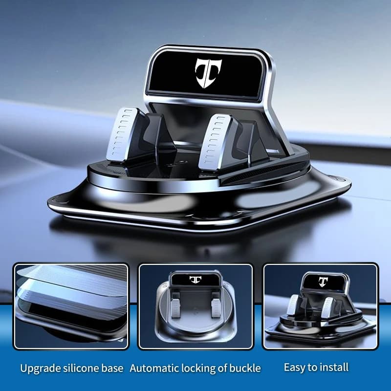 Car-mounted mobile phone holder - Adjustable suction cup model For Hyundai Tuscani Sonata Grandeur Accent valve core