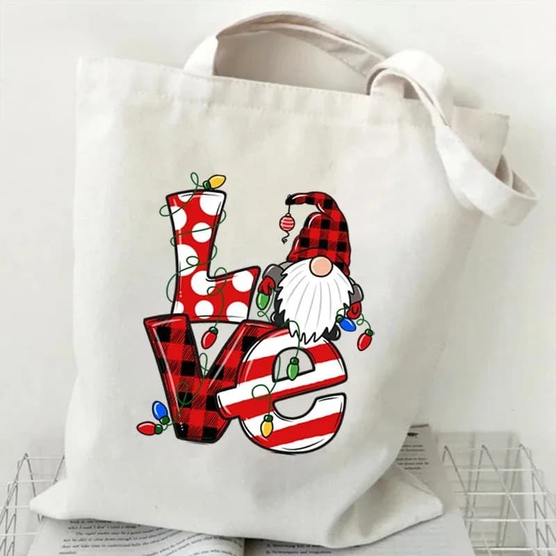 2026 New Minimalist Canvas Bag Reusable Grocery Bag Fashion Women Handbag