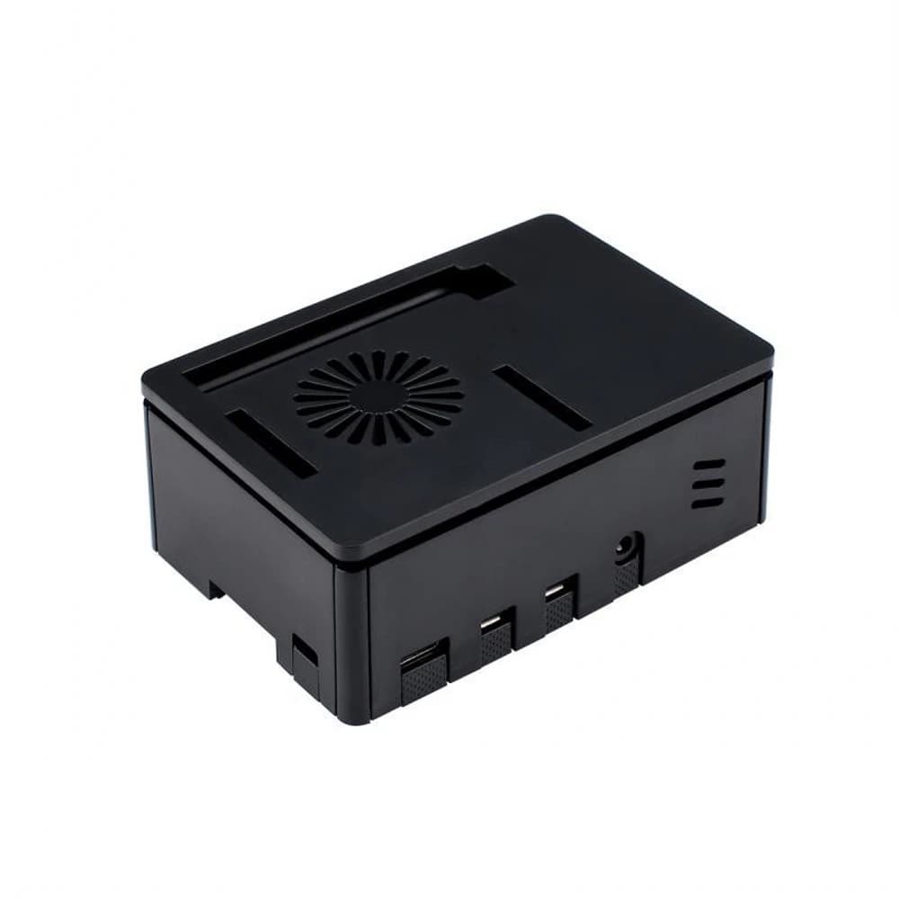 Adatto per Raspberry Pi di quarta generazione, custodia per Raspberry Pi 4B, può installare ventola e display da 3,5 pollici