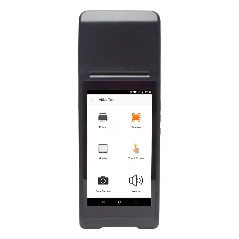 In stock Uyin Industrial Logistics PDA Blue-tooth 6'' Rugged Tablet Android 8.1 Handheld Pos Terminal Wifi 3G GPS Location Print