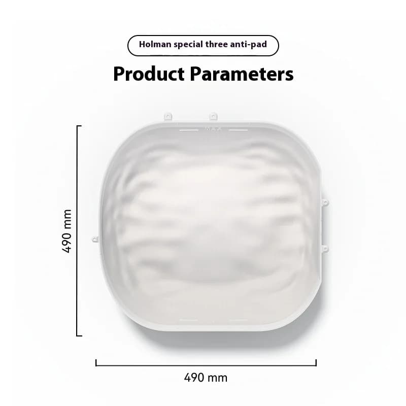 Tappetino in silicone per lettiera automatica autopulente Homerun Pet 106L, accessori di ricambio per lettiera per gatti.