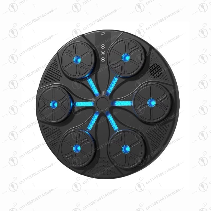 Large wall electronic boxing bag - Interactive music boxing coach for fitness and fighting exercises at home