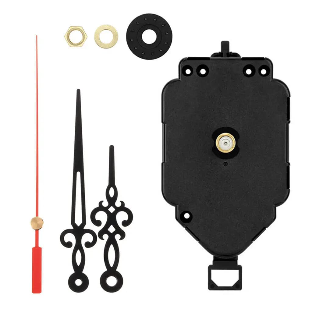 Riparazione fai-da-te Orologio al quarzo Pendolo Meccanismo di movimento oscillante Motore Gancio Decor