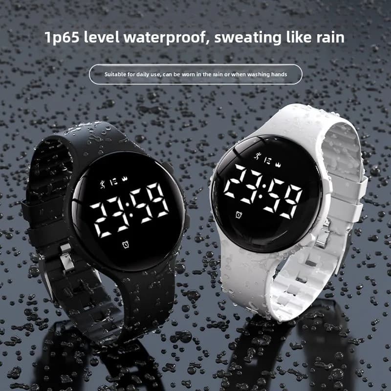 2026 Sports Pedometer Fitness Tracker Smart Watch for Men Running Jump Rope Swimming Waterproof 30 Days Standby Silent Alarm