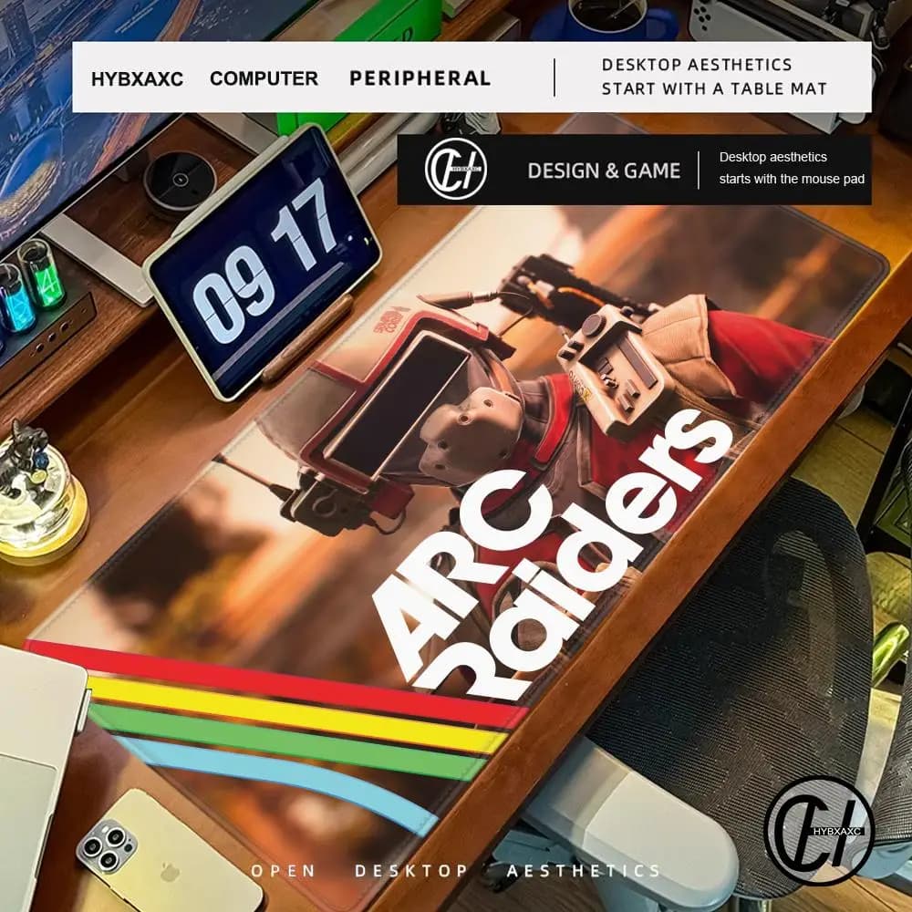 900X400 Gamer Tappetino da tavolo per computer XXL Popolare Cool Search Fight Ritirare FPS Gioco A_ARC raiders Mousepad Tappetino per mouse da gioco di grandi dimensioni