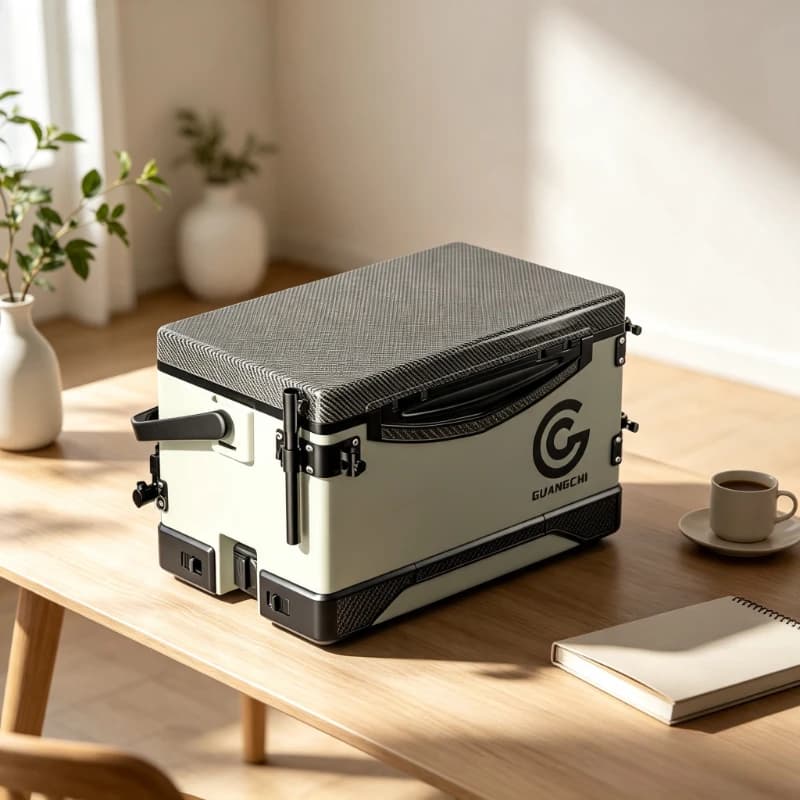 Plastic Fishing Tackle Box Large Capacity Seat Storage Container Lightweight Portable Outdoor Camping Gear Thickened Lid Sit-On