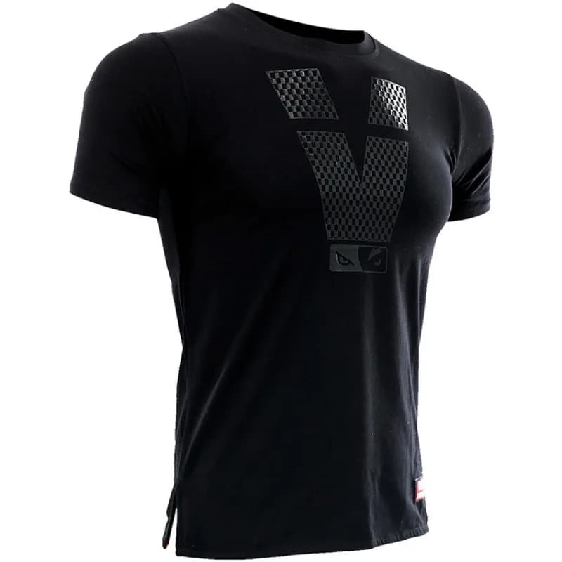 Maglietta a Maniche Corte VSZAP MMA, Top per Allenamento Fitness, Abbigliamento Casual in Cotone per Palestra, Arti Marziali, UFC, Thai Boxing
