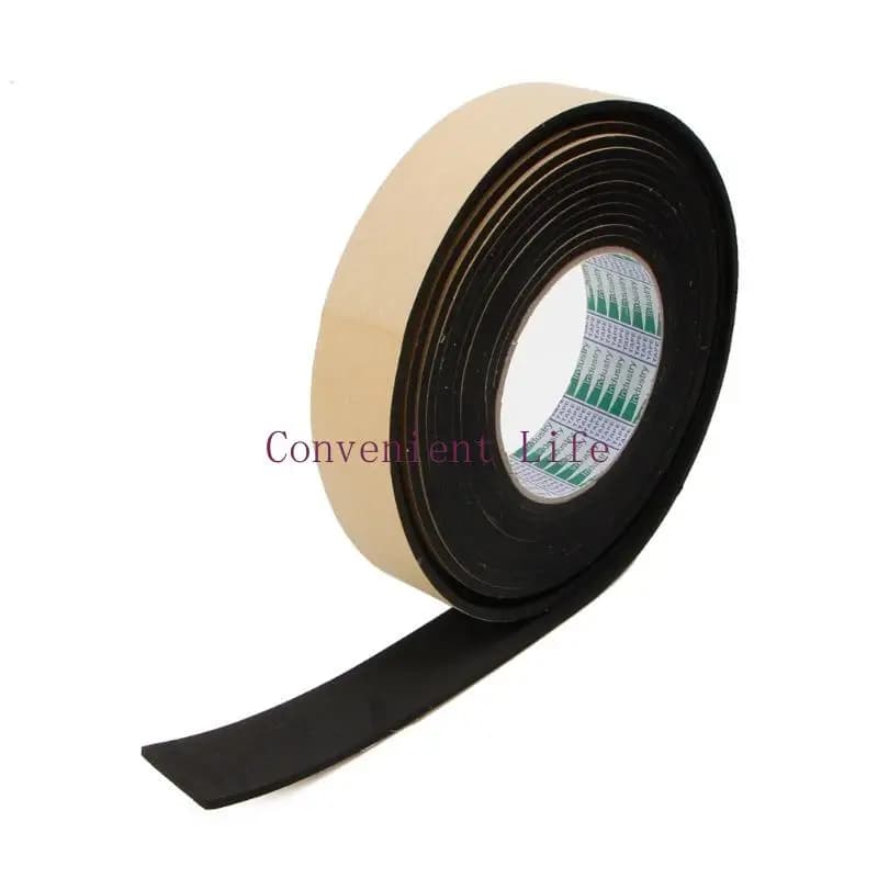 L1EE EVA Foam Tape Single Sided Adhesive Waterproof Weather Stripping Door Seal Tapes High Density Foam Insulation Seal Tape