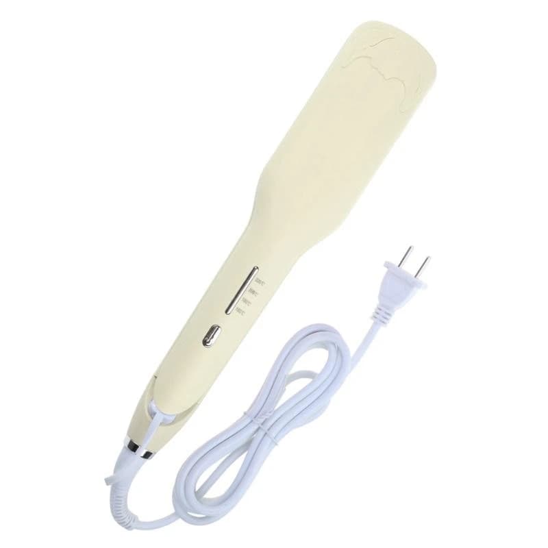 652C Deep Curling Iron, Ionic Beach Waves Curling Wand Ionic Hair Crimper