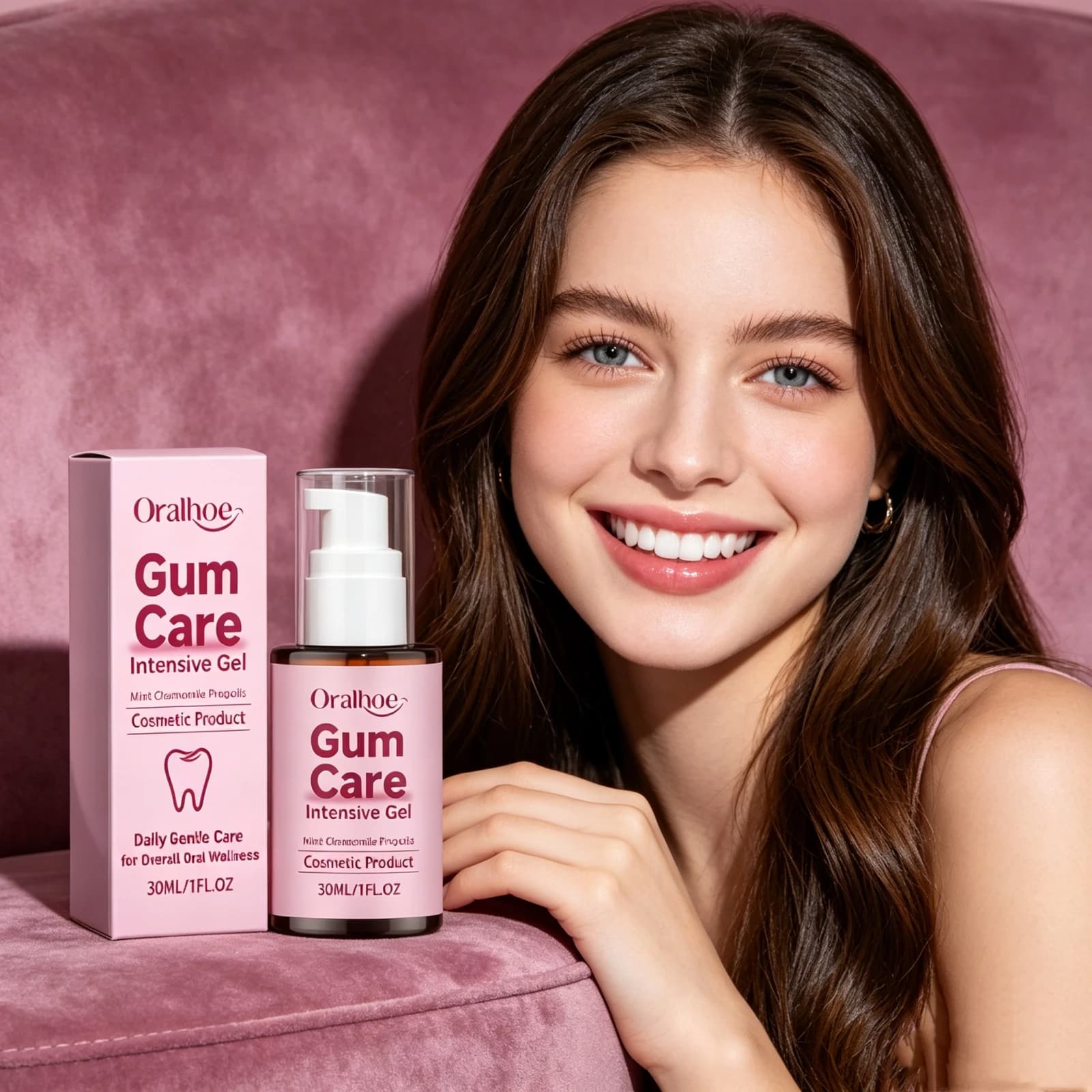 Gel per la Cura delle Gengive, Allevia il Dolore e il Sanguinamento, Riduce Arrossamento e Infiammazione, Ripara le Gengive Irritate, Trattamento Dentale Quotidiano