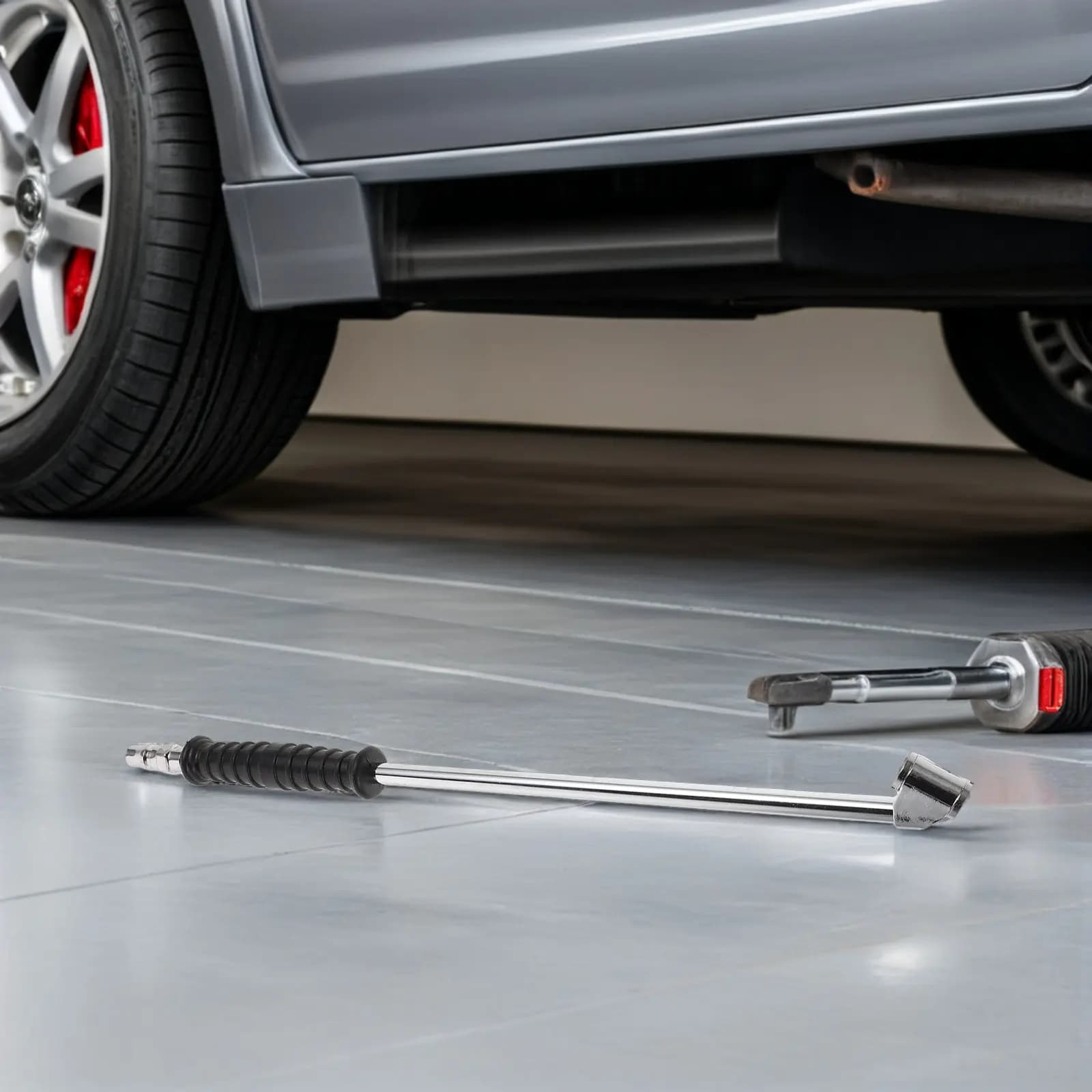 Adattatore Multifunzione per Gonfiaggio Pneumatici, Raccordi in Metallo a Connessione Rapida per Bici, Moto, Auto, Camper, Camion, Pompa d'Aria per Biciclette