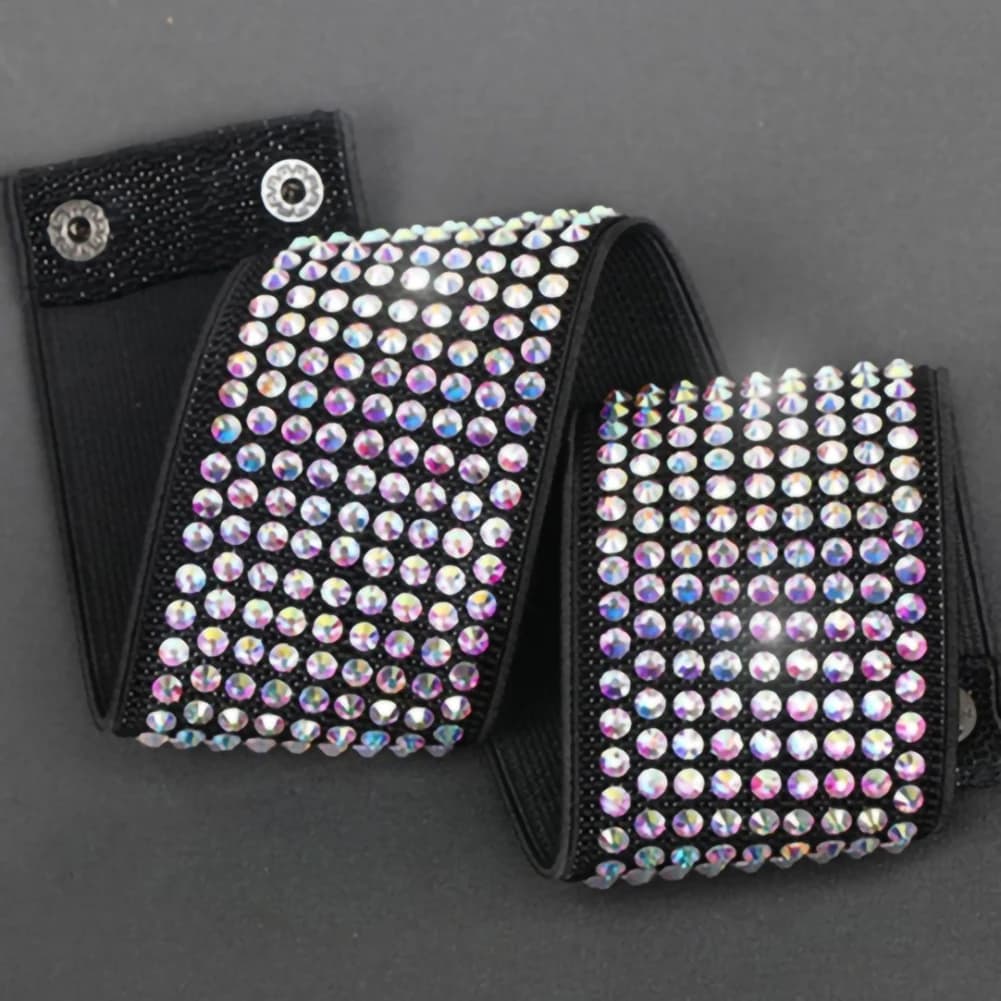 Cintura da donna Cintura sportiva da ballo Accessori da ballo Gioielli con strass Moda All-match Performance Stretto