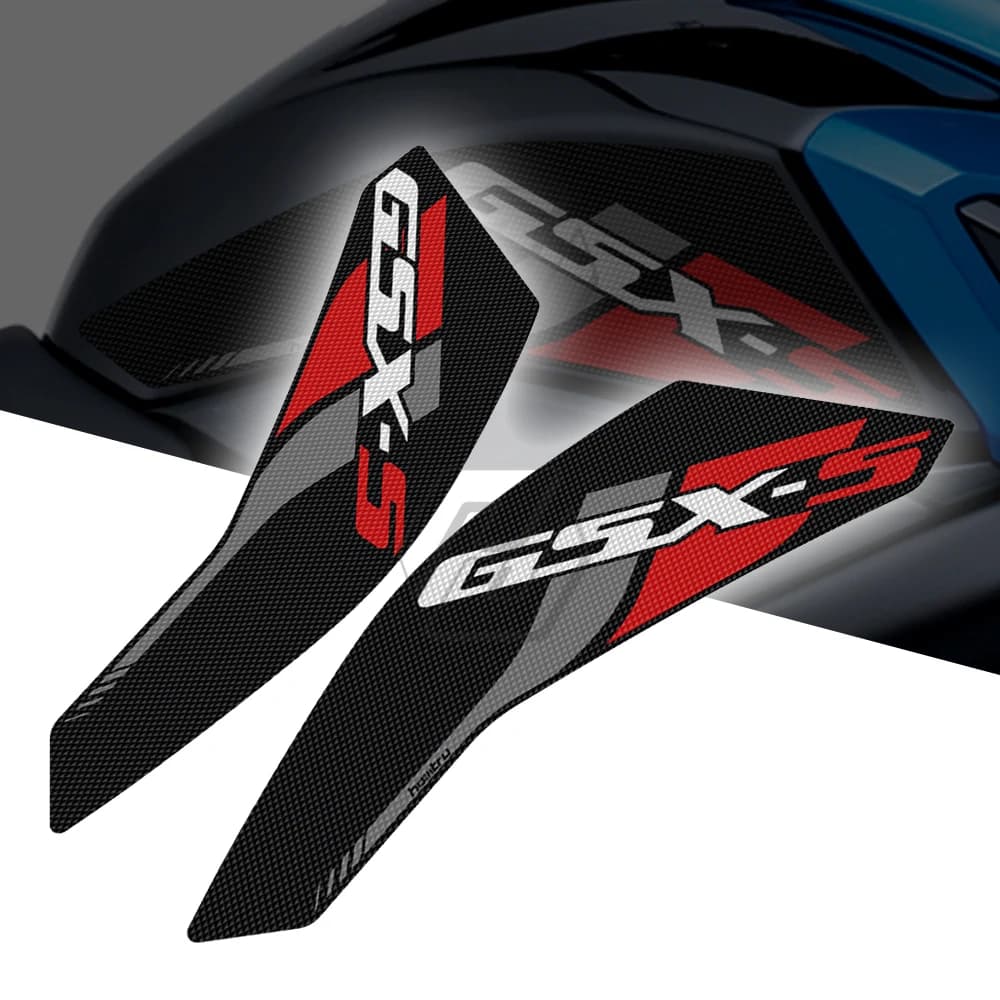 Per SUZUKI GSX-S750 GSXS 750 Z 2017-2021 protezione serbatoio laterale moto protezione ginocchiera antiscivolo