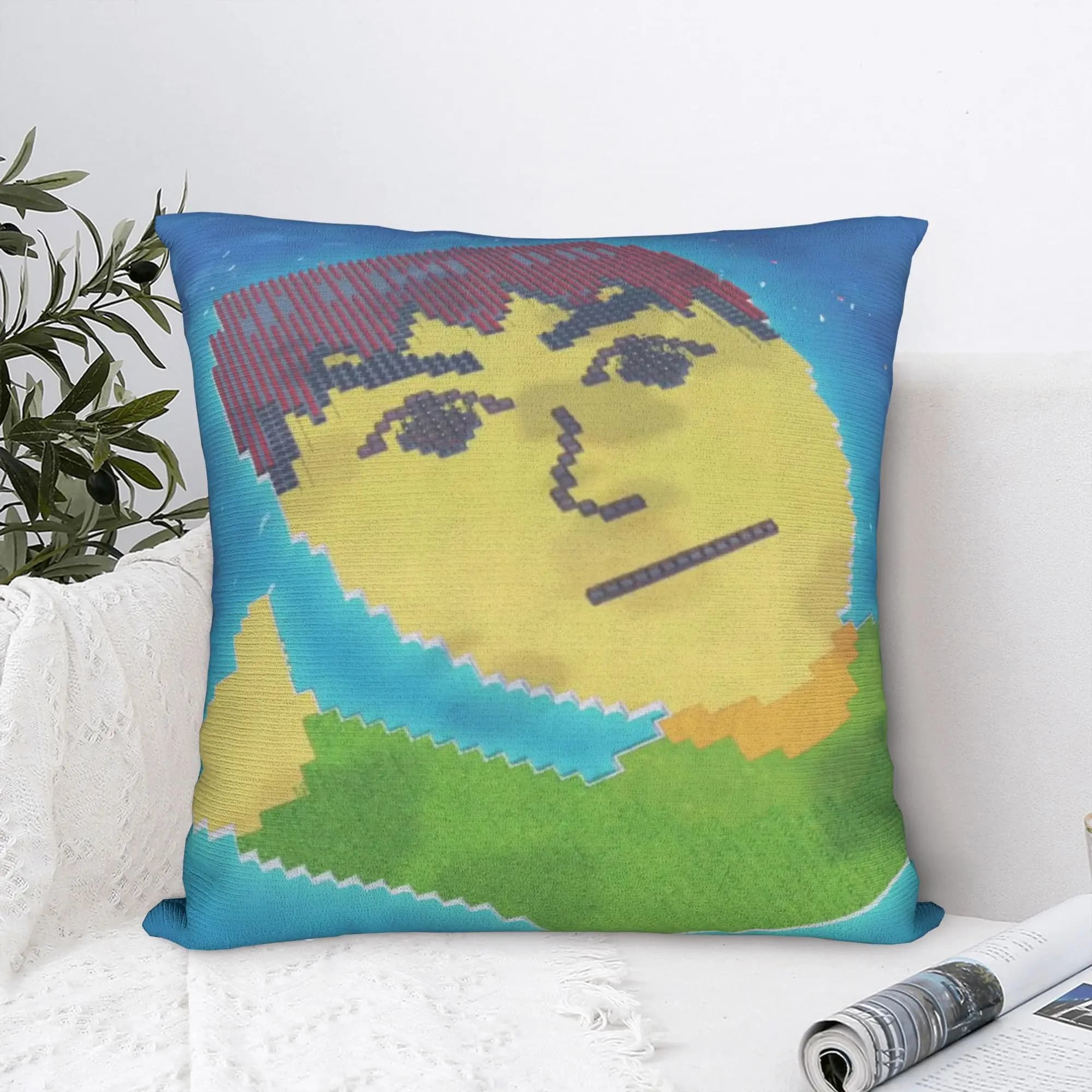 Tomodachi Life Video Game 2026 Square Pillow Cases Cushion Covers Awesome Polyester Decorative Pillowcase for Home 45*45cm