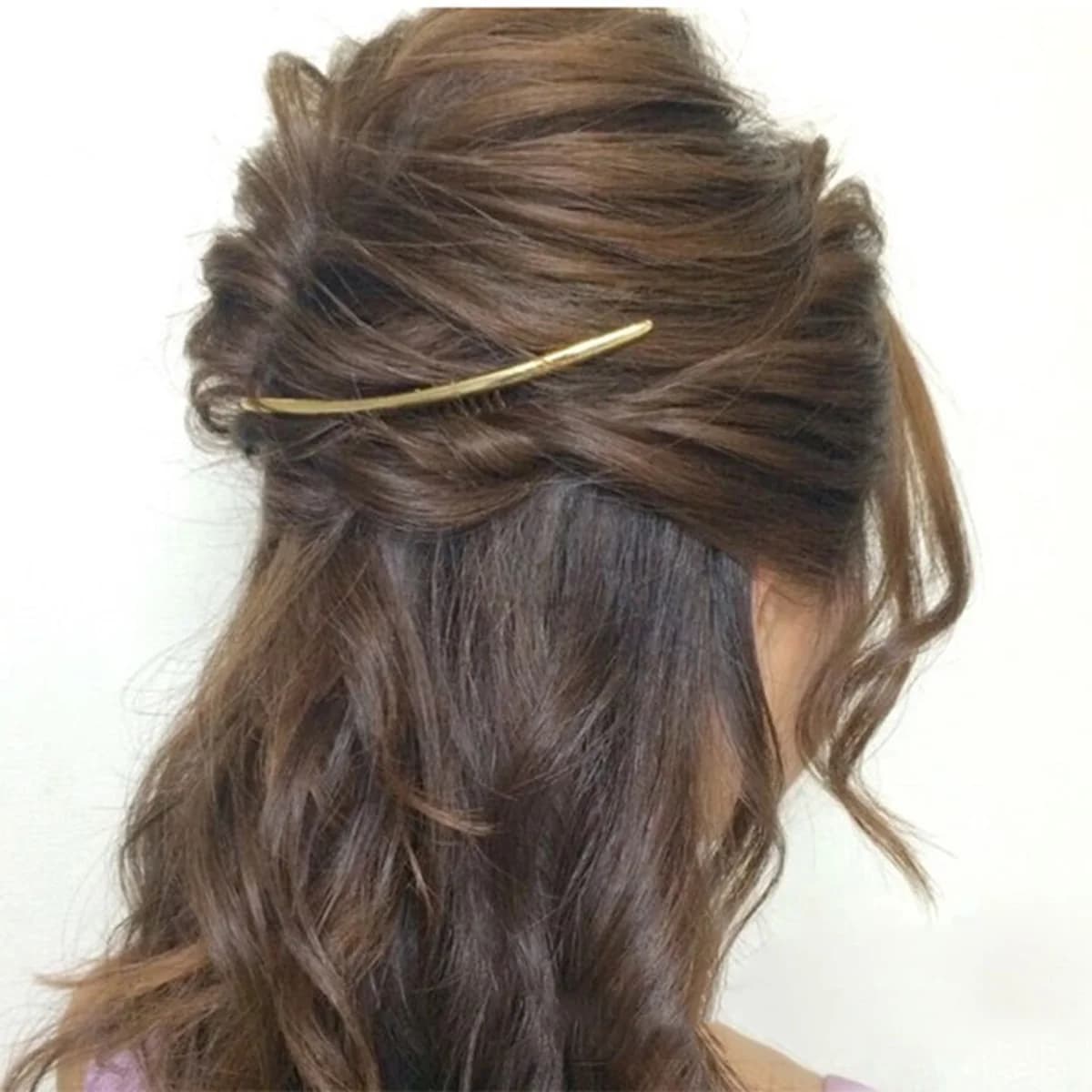 Classic Design Hair Combs Light Alloy Women's Hair Pins Side Bridal Comb Hair Clip for Girls Hairstyle Accessories