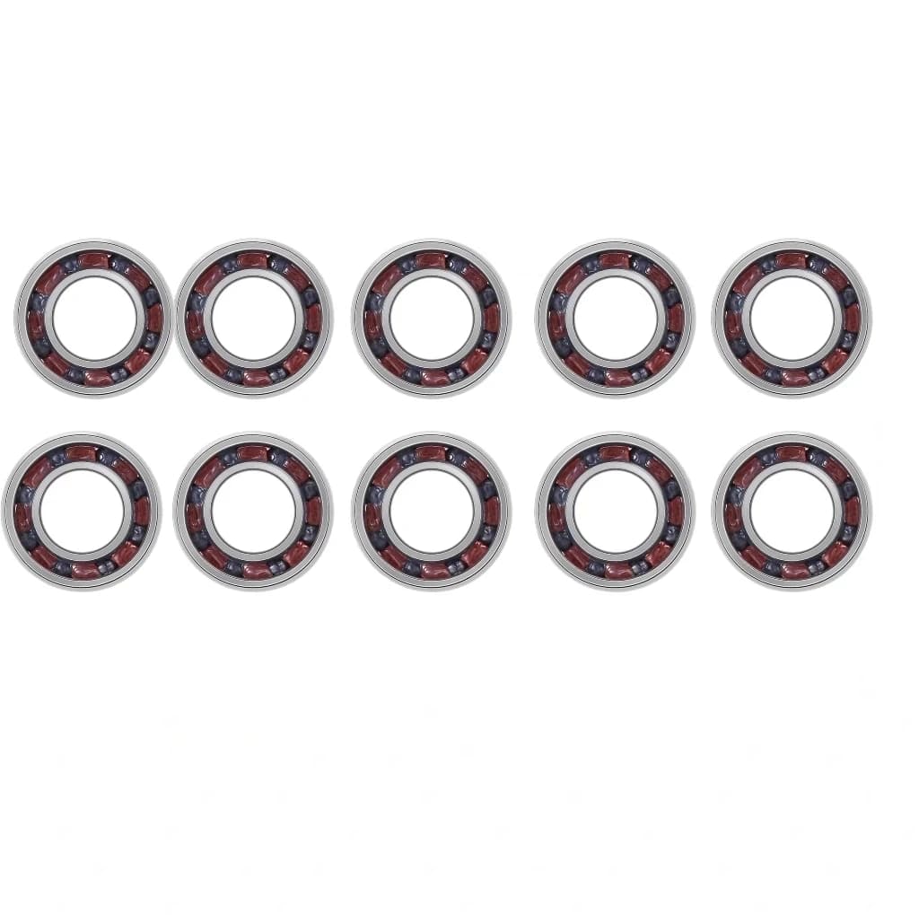 10Pcs cuscinetto dentale manipolo ad alta velocità cuscinetti in ceramica 3.175x6.35x2.38mm dimensioni manico ad alta velocità turbina accessori dentali