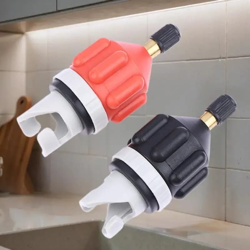 Set completo di adattatori per valvole dell'aria Connettore universale per kayak gonfiabili, paddle e pompe