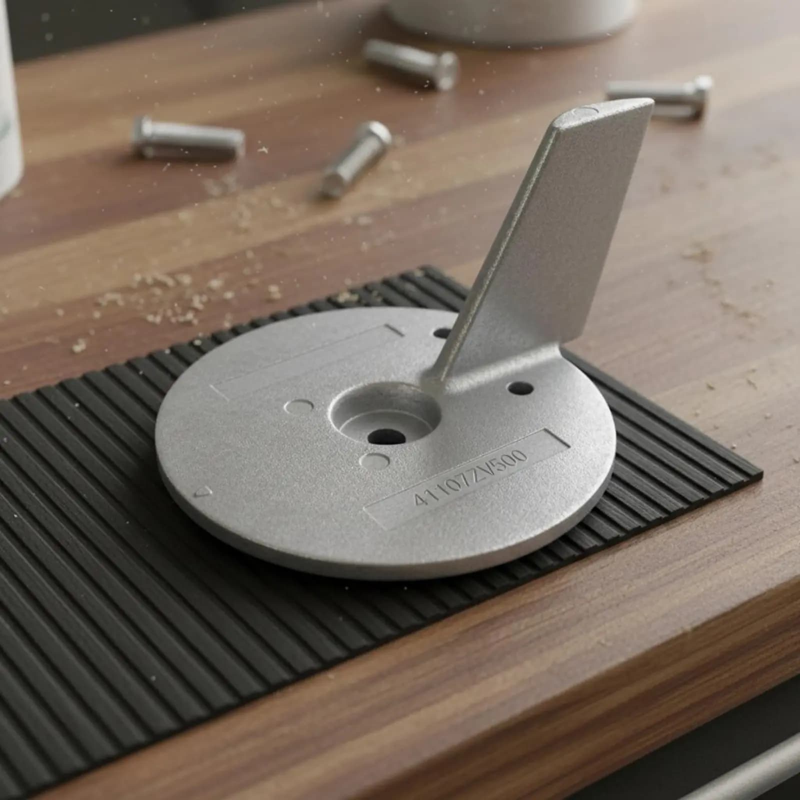 Anodo in Zinco per Motore Fuoribordo, Ricambio Diretto, Anodo in Zinco per Motore Marino, Costruzione Durevole, Accessori Nautici