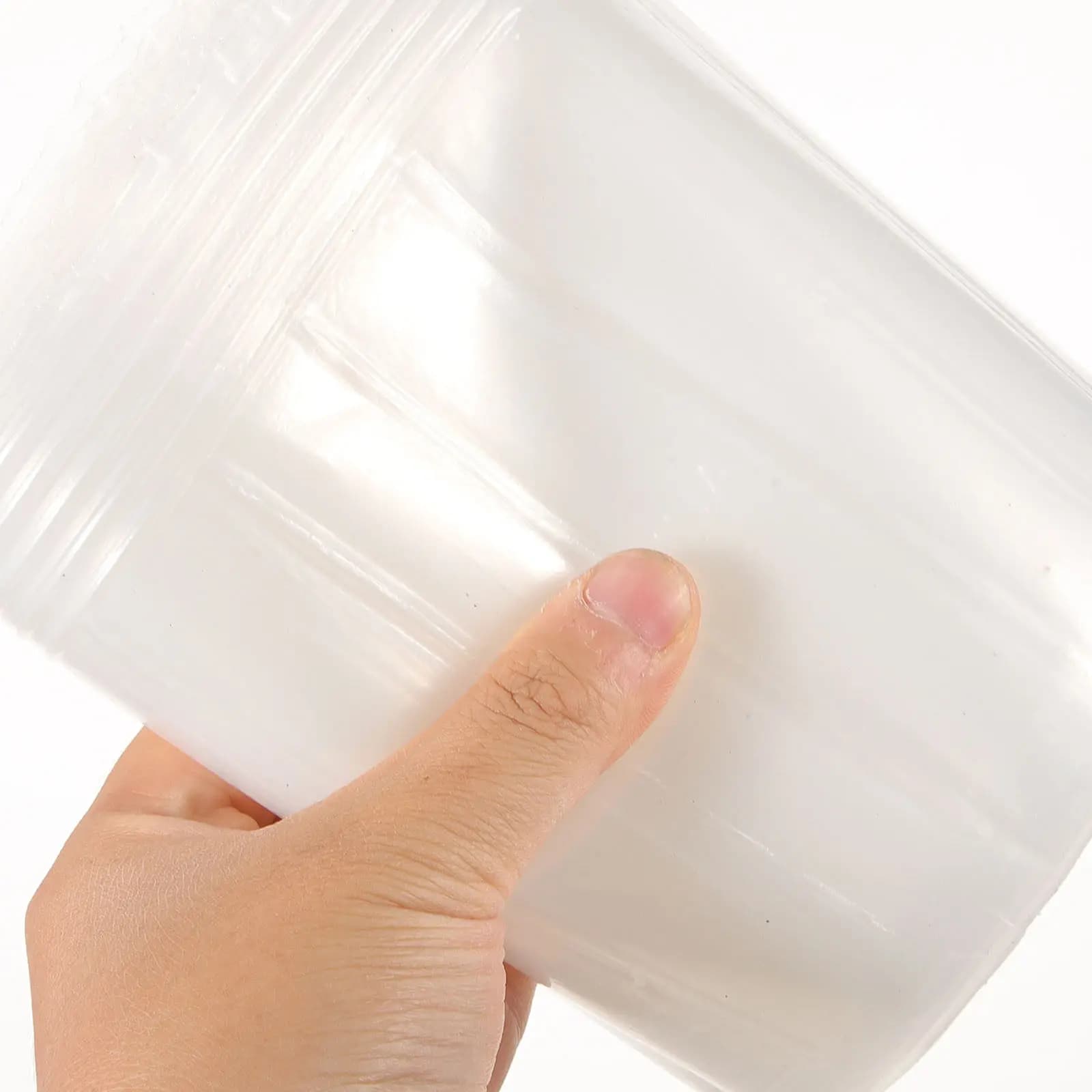 10 Pezzi Rivestimento in Plastica Trasparente per Vasi da Fiori, Inserto per Vasi da Vivaio con Fori di Drenaggio, Biodegradabile