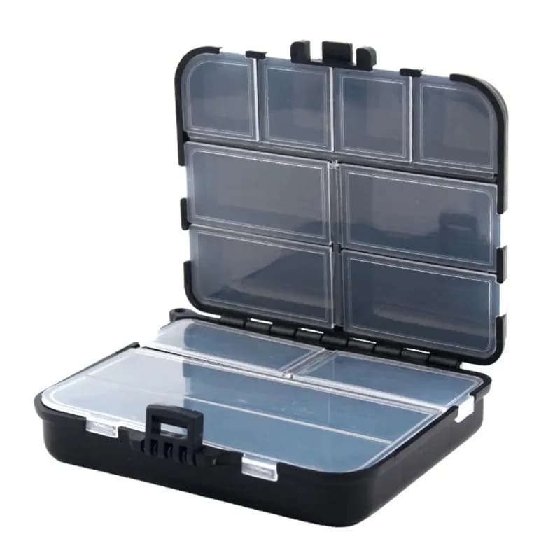 Double Face Waterproof ABS Portable Composable Fishing Equipment Storage Box for baits, hooks, baits, carp accessories