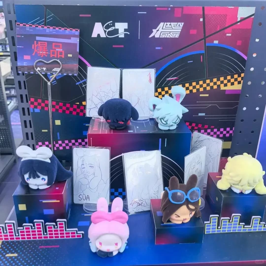 Genuine Alien Stage Rabbit Series Blind Box Mystery Box Ornamenti da Scrivania SUA TILL IVAN Statuetta Anime Giocattolo Regalo 【prezzo basso】