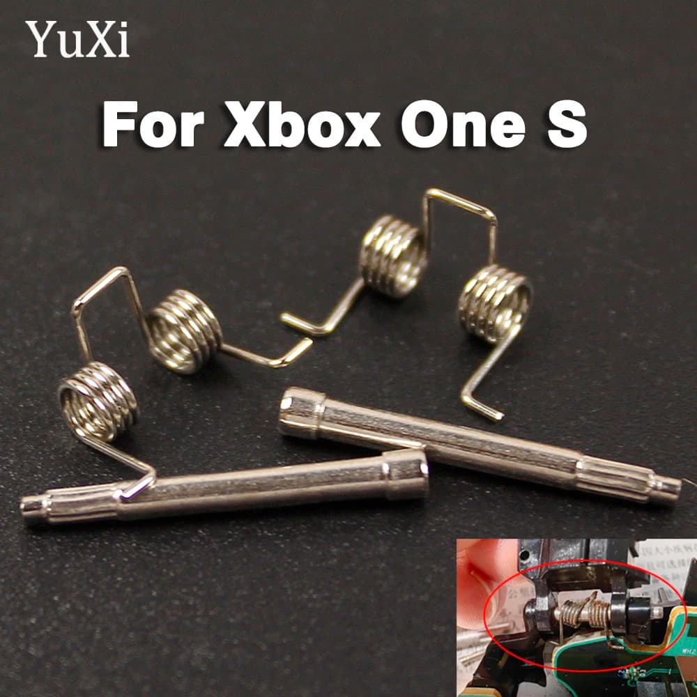 Per Xbox One S RT LT Trigger Holder Springs con cuscinetto per Xbox One Slim Gamepad Control accessori di riparazione di ricambio