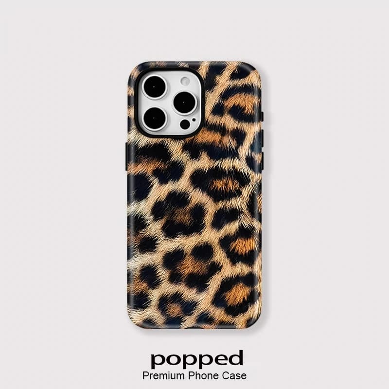 For Magsafe Silicone Magnetic Case For iPhone 16 15 13 12 17 14 Pro Max 16 Plus Wireless Charging Shockproof Leopard Cover