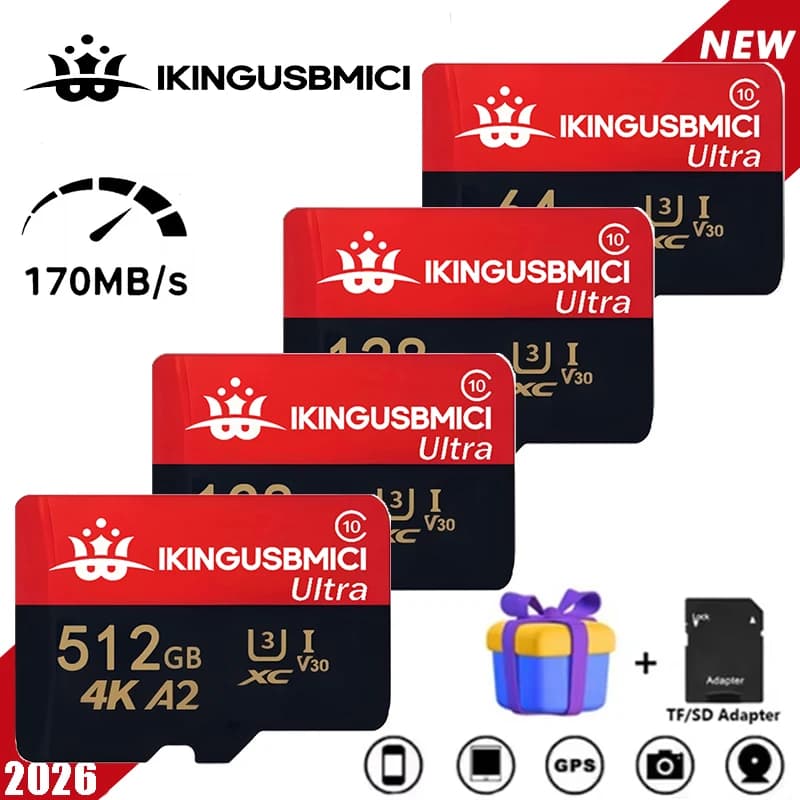 32gb 64gb 128gb 256gb 512gb Premium Class 10 for Phone Mini Sd Card Memory Sd Flash Class Reliable High Quality U3 Durable Fast