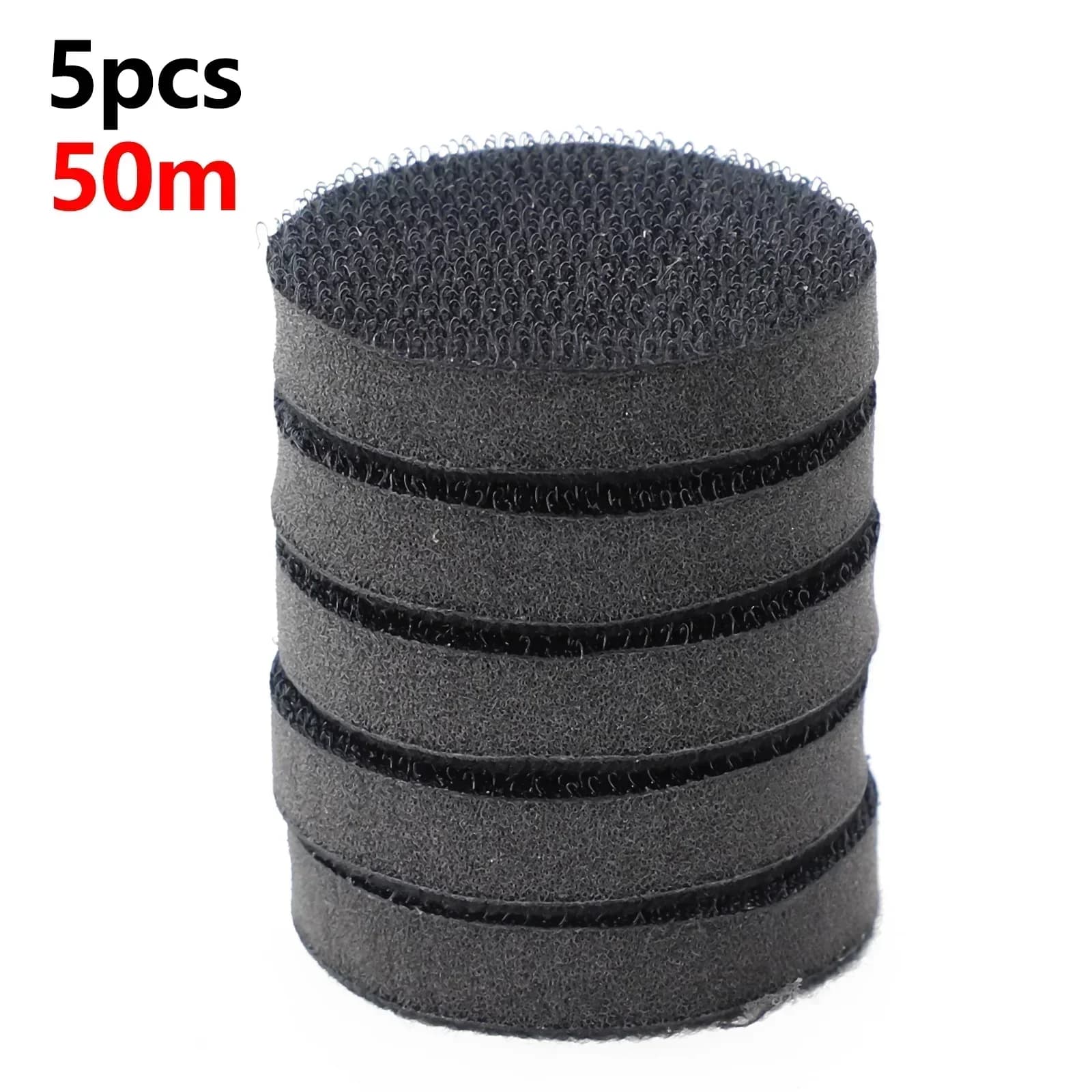 5 pcs buffer interface pad for polishing soft sponge cushion 50/75mm density buffer abrasive disc with hook and ring for polishing tools