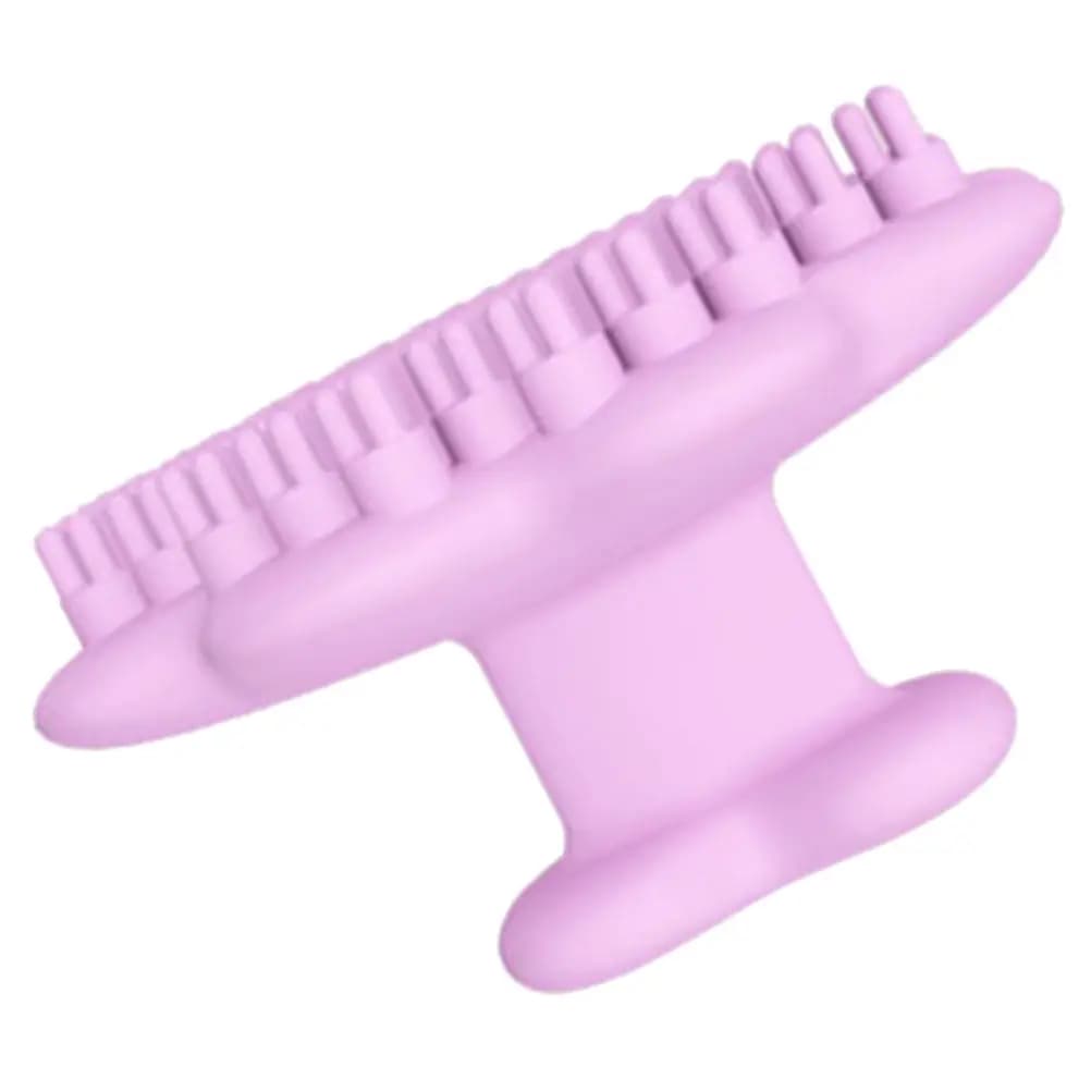 Spazzola Esfoliante Viso in Silicone Portatile Manuale per Pulizia Quotidiana Delicata