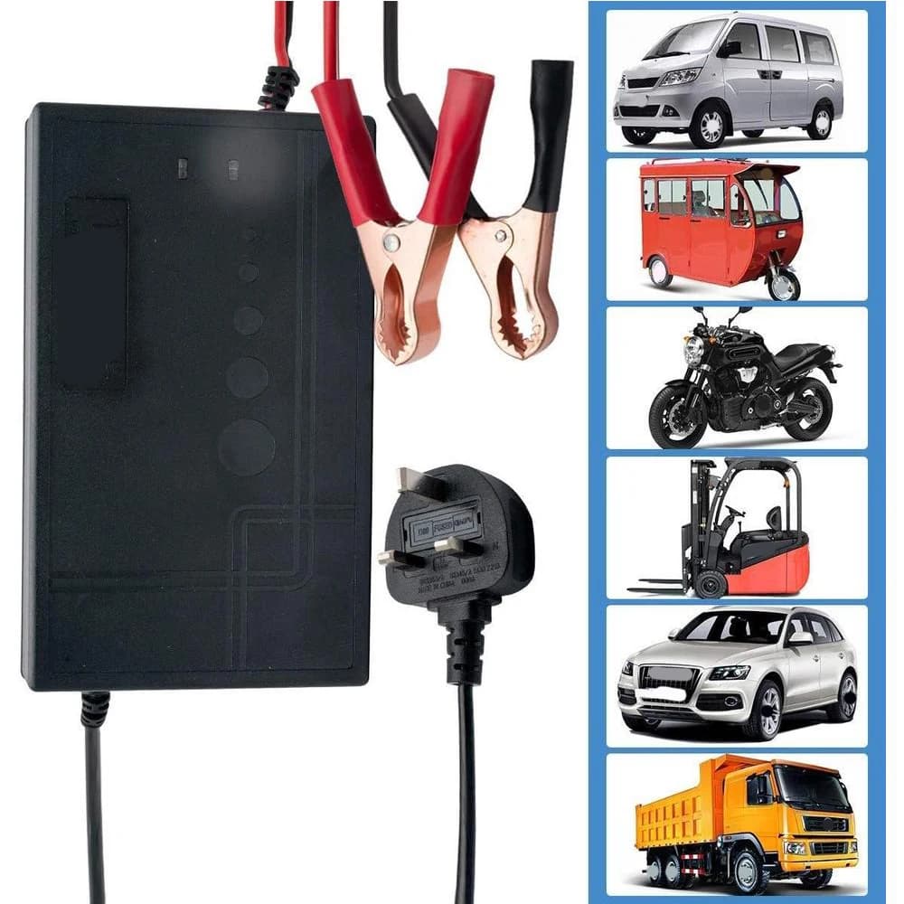 Caricabatteria intelligente 12V 20A 260Ah Caricabatteria per auto con spina AU/EU/US intelligente Dispositivo ricaricabile per alimentazione batteria moto