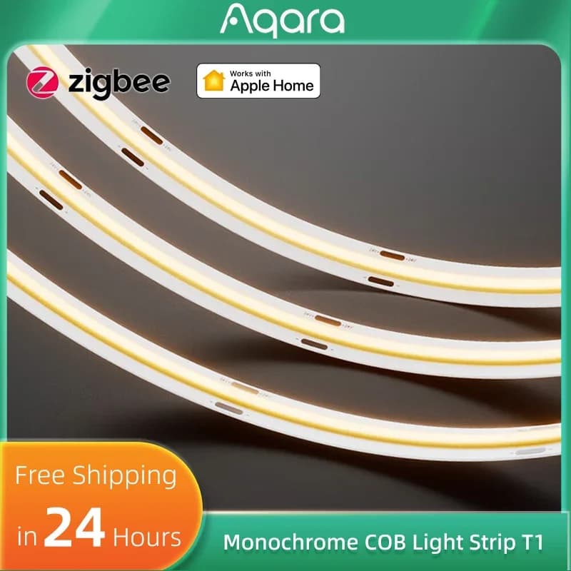 Striscia LED Aqara Smart COB T1 Monocolore a Temperatura di Colore Singola 10m, utilizzabile con il Driver LED Aqara Smart T1