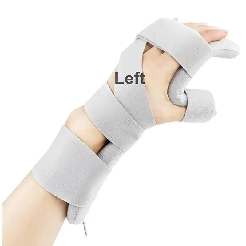 Ictus Resting Hand Stecca Notte Immobilizzatore Atrofia muscolare Riabilitazione per mani destra/sinistra Polsi e dita Assistenza sanitaria