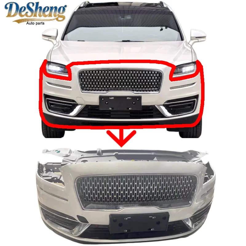 Popular Accessories for Lincoln Nautilus Front Fascia Assemblies,bumpers,LED Headlight,grille,radiator,hood,fender,premium Parts