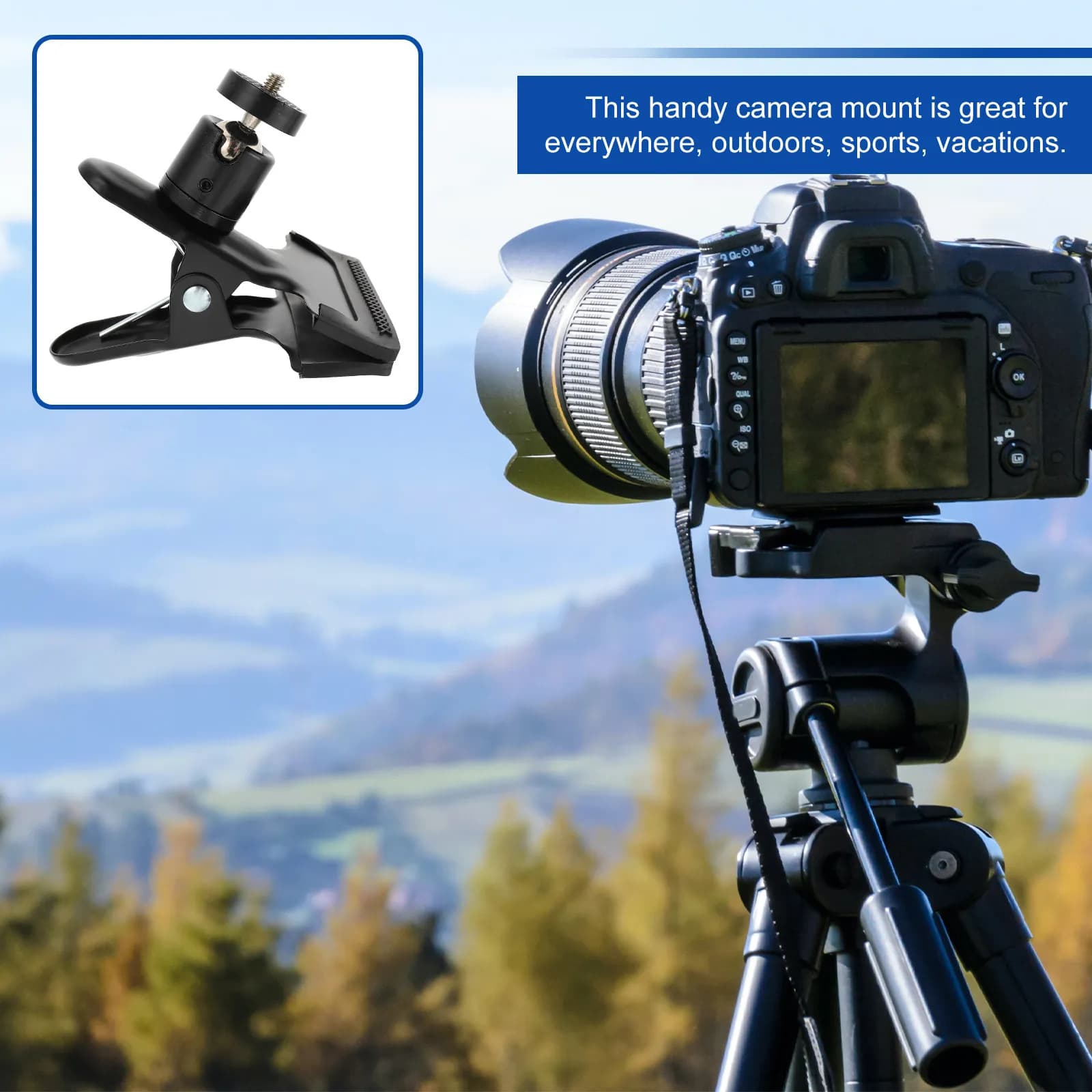 Tripod Camera Clip Clamp Flash Reflector Holder Mount 360 Degree Swivel Ball Head Flexible Camera Clamp Flash Reflector Holder