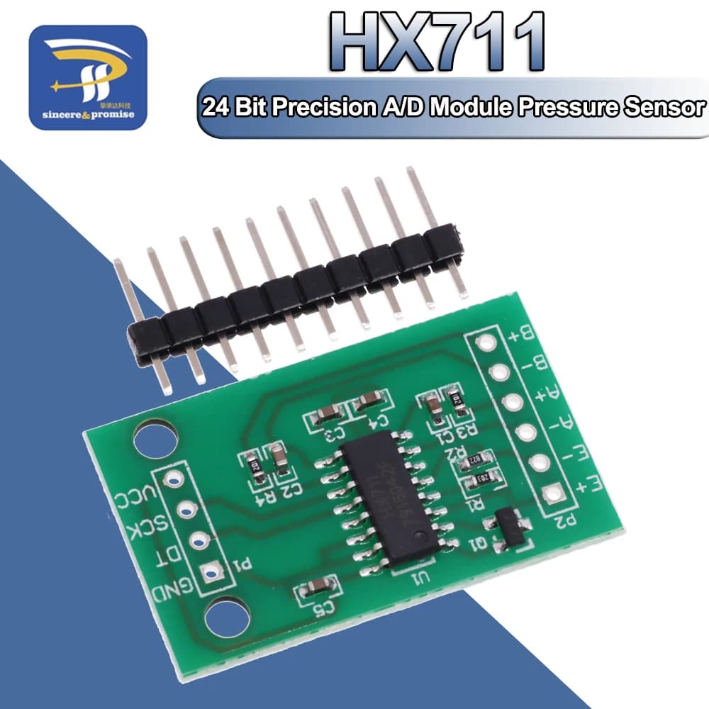 1/5/10PCS For Double Channel Arduino HX711 24-bit Precision A/D Precision Pressure Pressure Sensor