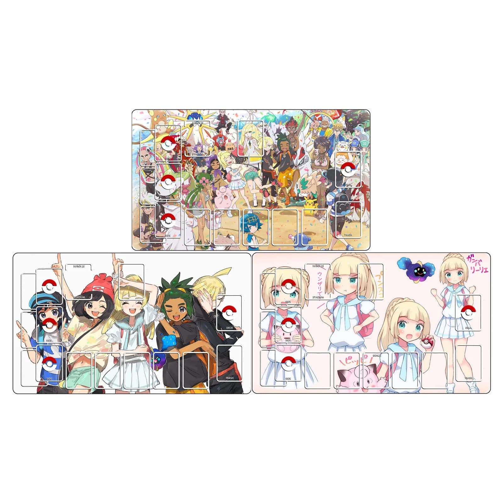 600X350X2Mm Diy Trainer May Card Battle Mat May Single Player Board Game Card Duel Plate Battle Mat Gift Toys
