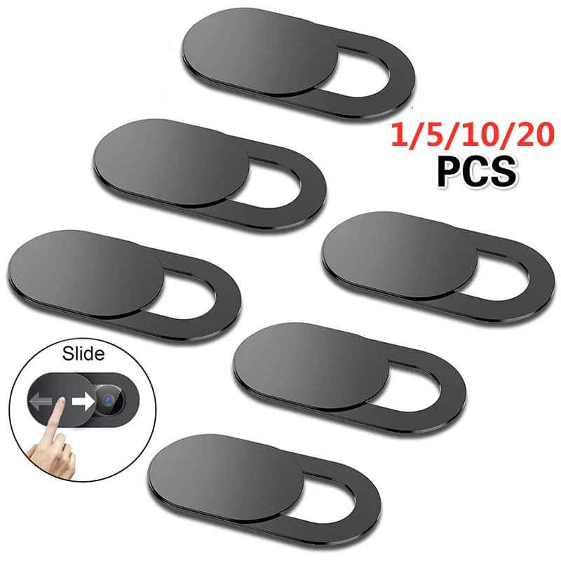 Webcam cover Magnetic camera for shutter Plastic camera cover for iPad Web Laptop Pc Camera Lens for mobile phone Wall decal for privacy