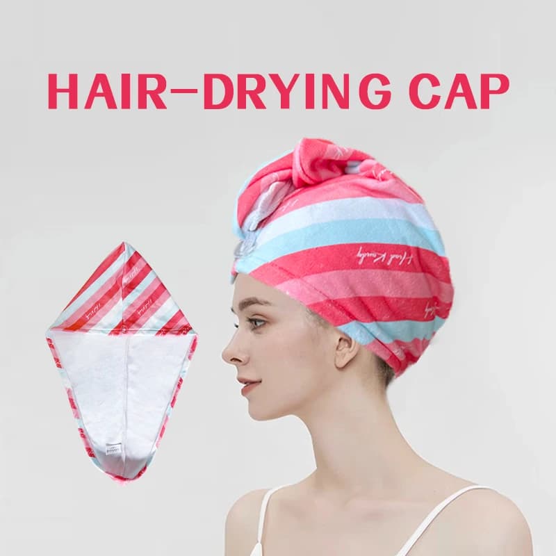 Microfiber Towel for Fast Drying Hair, Bathroom Towel, Hair Dryer, Female Bathroom Accessories