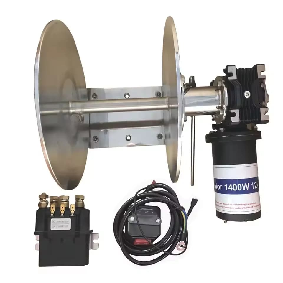 400w-2500w Attrezzature marine Accessori per barche Sistemi di ancoraggio Fascio rapido per verricello di ancoraggio in acciaio inossidabile da 1000 W