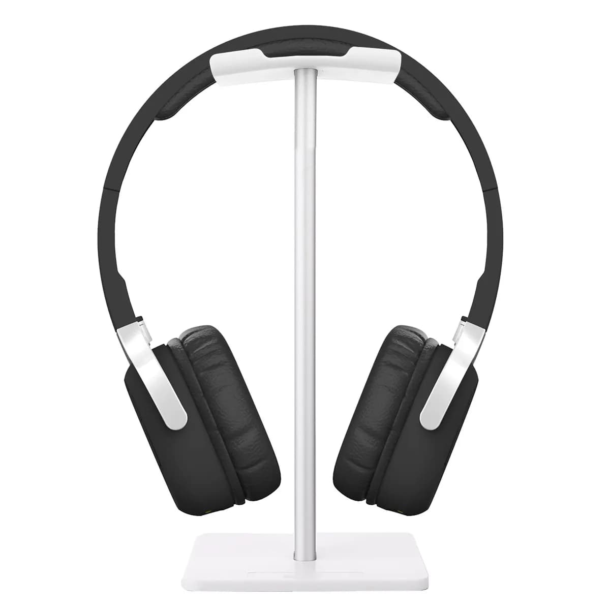 Headset Stand Earphone Bracket Compact Aluminum Design Flexible Tpu Headrest Fits Small to Large Headphones Gaming Audio
