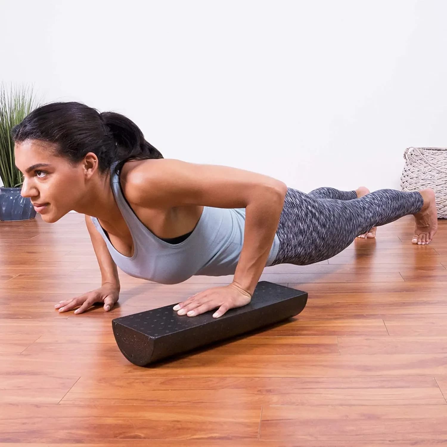1/2pc New Half Round Epp Foam Roller Foam Roll Yoga Pilates Fitness Gym Fitness Exercise Yoga Blocks with Massage Floating Point