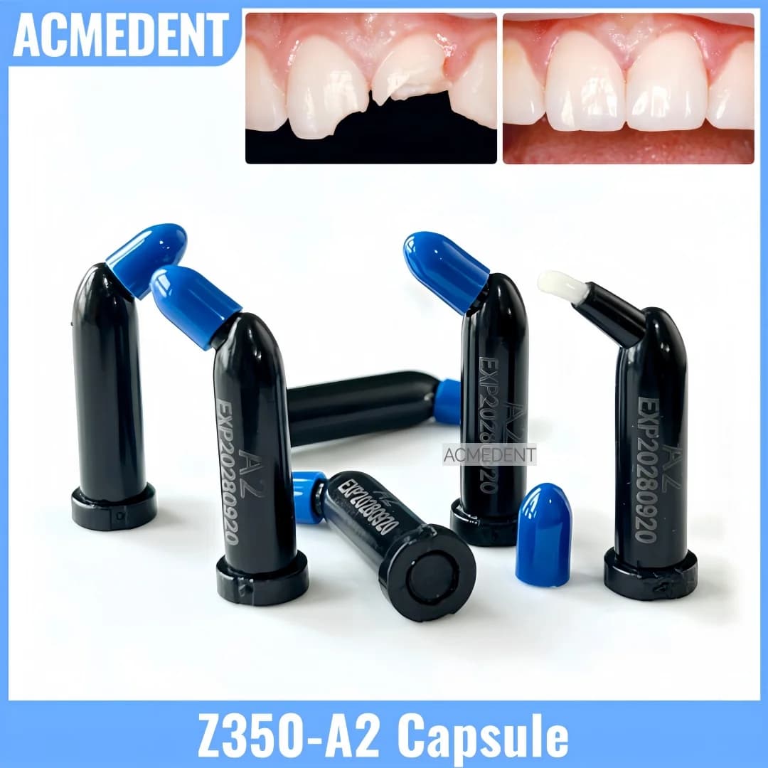 Z350 A2 Capsules Dental Compuli Unidose Light Cure Composite Resin Nano Veneer Teeth whitening Restoration 0.35 g/Capsule