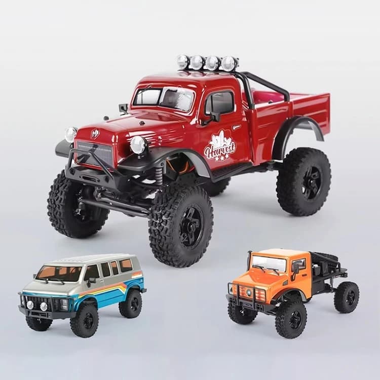 Hobby Plus RC Crawler 1/18 CR18P Electric Remote Control Off Road Truck RC Car Model Climbing Vehicle For Hobby Enthusiasts