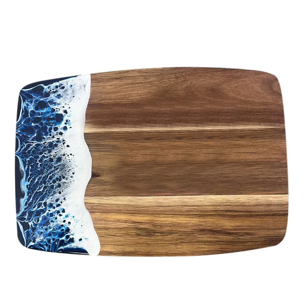 Large Cutlery in Resin, Robust Cooking Tagliere for Meat, Vegetables and Fruit, for Home and Restaurant