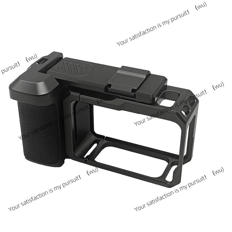 For Action Camera Alloy Protective Shell Street Shooting Photography Accessories Metal Frame Cage With Handle Kit